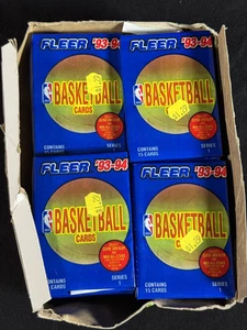 (35) Sealed Packs 1993-94 fleer series 1 Poss. Michael Jordan All Star Insert! - Picture 1 of 3