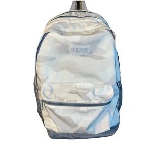 Victoria's Secret Rucksack PINK Campus grau Camouflage - Bild 1 von 12