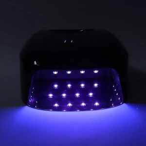 UV Gel Nail Lamp Quick Dry 51 Lamp Chips 4 Timer Rechargeable LED Display Na DY9 - Picture 1 of 12