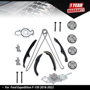 For Ford Expedition F-150 2018-22 Timing Chain Kit Camshaft Phaser & Water Pump - Bild 1 von 20