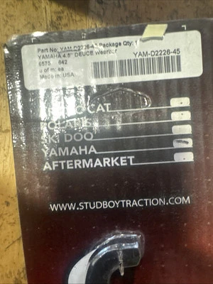 YAM-D2226-45 2008-2011 YAMAHA FX NYTRO XTX STUD BOY DEUCE BAR YAMAHA 4.5"CARBIDE - Image 1 of 3
