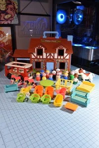 Vintage 1969-80 Fisher Price Play Family House # 952 - Bild 1 von 23