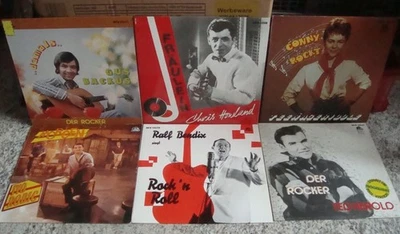 Schallplattensammlung 42 LPs (24 x BEAR FAMILY + 18 Rock'n'Roll Beat) 50er 60er - Bild 1 von 4
