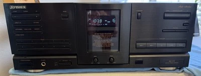Receptor estéreo Fisher 80 vatios 2 canales vintage AM FM HIFI RS-717 sin control remoto Foto 1 de 4