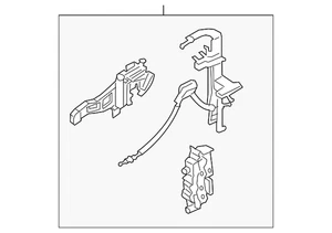 Genuine Ford Latch Assembly EK4Z*61264A00*S - Picture 1 of 3