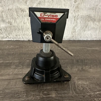 Tornillo en D D Dremel de colección con mandíbulas acolchadas banco hobby artesanía tornillo pivotante radiocontrol mosca Foto 1 de 4