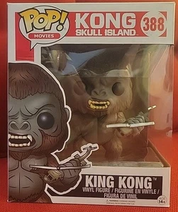 King Kong #388 Large 6” Vinyl Funko POP! Skull Island w Protective Case READ - Picture 1 of 17