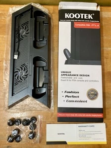 PS4 Cooling Station Vertical Stand 2 Controller Charging Dock For PlayStation 4 - Picture 1 of 10