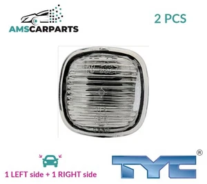 INDICATOR LIGHT BLINKER LAMP PAIR LATERAL INSTALLATION 18-5327-81-2 TYC 2PCS NEW - Picture 1 of 5