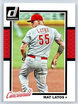 Donruss Mat Latos Cincinnati Reds #284 2014 Foto 1 de 2
