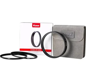 Kase 77mm Close-Up Lens kit +2 diopter with 67-77mm & 72-77mm Step Up Rings - Picture 1 of 1