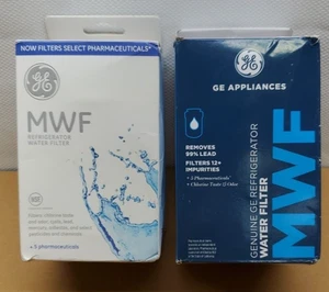 2 PACK NEW GE MWF MWFP 46-9991 GWF Smartwater Genuine Refrigerator Water Filters - Picture 1 of 15