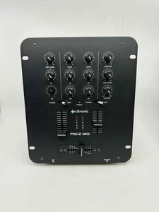 Citronic PRO-2 MKII 2-Kanal Kompakt DJ Mixer 5-Eingänge Phono Line Mic EQ - Bild 1 von 5