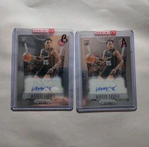 2023-24 Panini Prizm Deca Marcus Sasser Rookie Auto Lot Of 2  - Bild 1 von 4