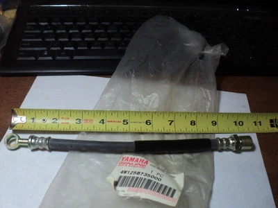 Manguera de freno delantera Yamaha XS1100 XJ1100XS XJ 1100 1981-82 NOS OEM P/N 4W1-25873-50 Foto 1 de 4