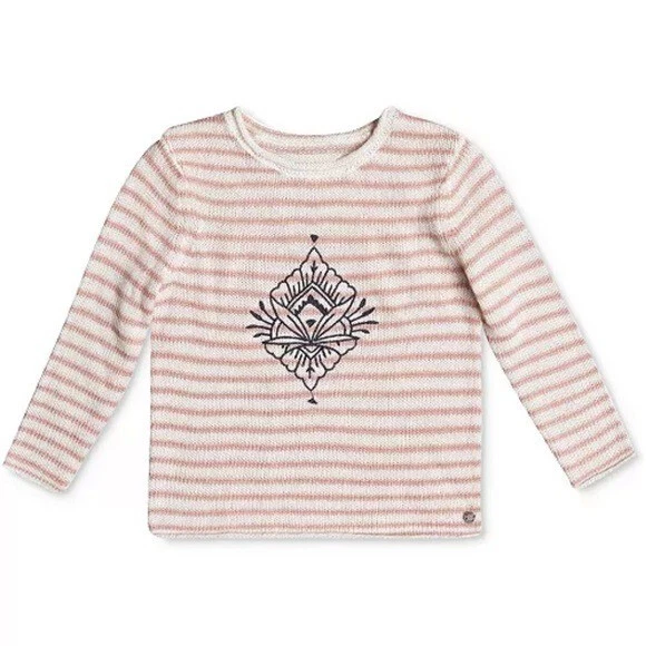 🌻ROXY "All Your Tenderness" 毛衣小女孩尺寸 4 — 第 1/4 张图片