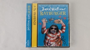 Ratburger By David Walliams 3x CD Unabridged Audiobook Box Set New Sealed - Picture 1 of 7