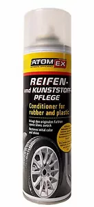 XADO Atomex tire care gloss plastic care polish rubber protection cleaner - Picture 1 of 12