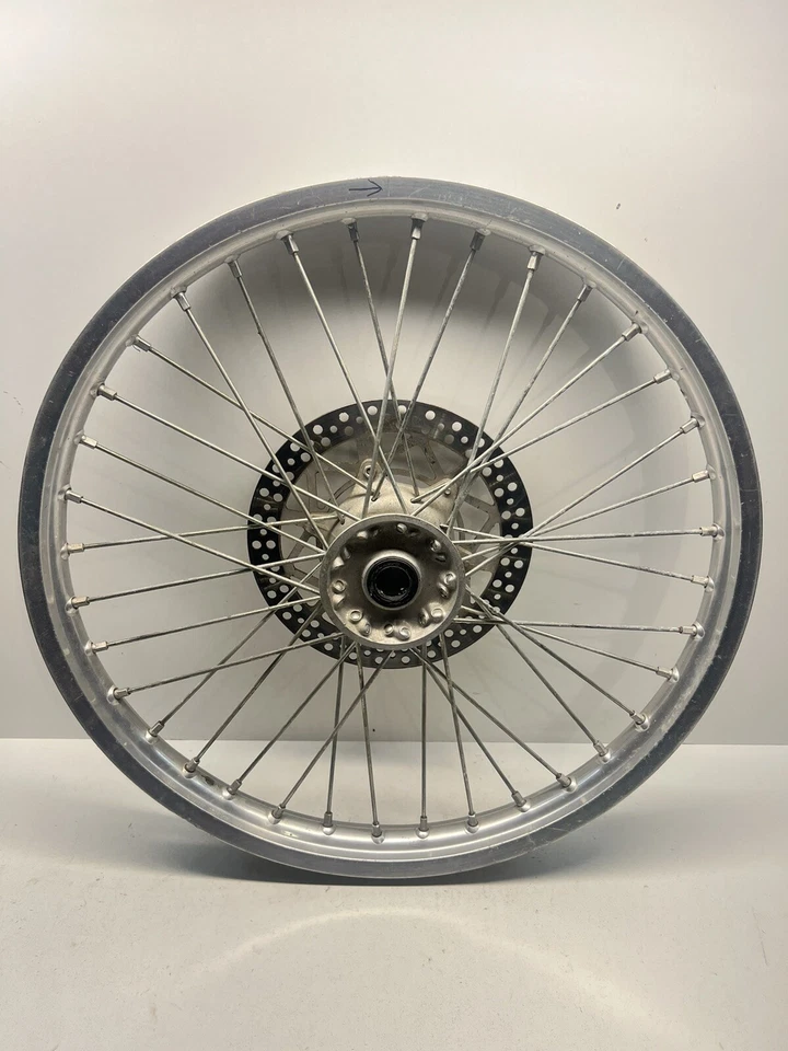 2000 Yamaha WR400F OEM FRONT WHEEL RIM HUB !CRACKED! - Image 1 of 4