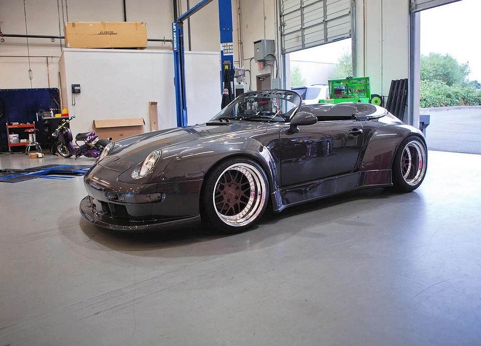 Ruedas de 3 piezas forjadas PUR LG01 18" para Porsche 911 - Especificaciones personalizadas - 964, 993, 996 RWB Foto 1 de 4