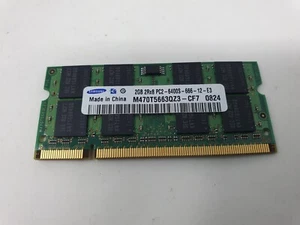 Memoria RAM 2 GB PC2 DDR2 Samsung M470T5663QZ3-CF7 Toshiba Satellite Pro L300D-11N - Imagen 1 de 8