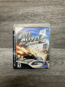 Full Auto 2 Battlelines (Sony PS3 PlayStation 3, 2006) No Manual TESTED & WORKS - Picture 1 of 4