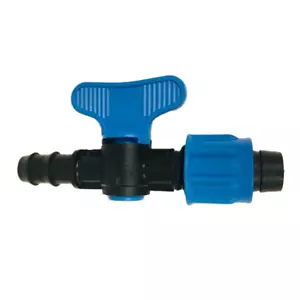 5 Pack 500 Barb x 5/8" Drip Tape Valve Row Fitting Loc-Sleeve Irrigation - Picture 1 of 4
