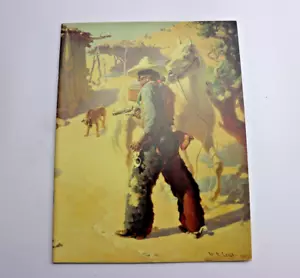 The Alluring West 1978 4TH anniversary Art Catalogue Cowboy American Western - Foto 1 di 4