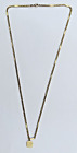 ca. 61 cm lange 333 Goldkette mit Anhänger (Gesamtgewicht 10,0 Gramm)