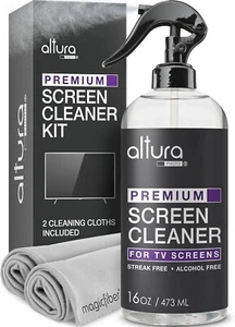 Screen Cleaner Spray & Wipe Kit (Streak & Scratch Free) Computer Screen Cleaner - Afbeelding 1 van 6