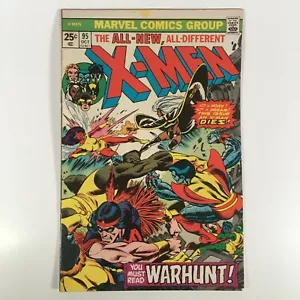 Marvel Comics X-Men #95 Oct 1975 Death of Thunderbird 02461 - Picture 1 of 12