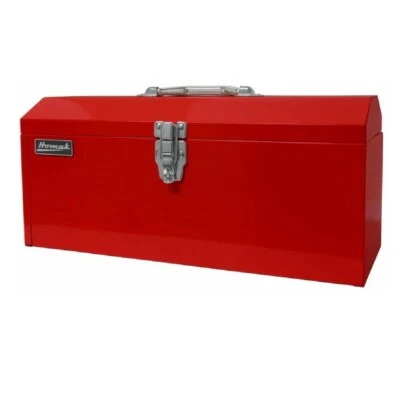 Homak RD00119819 19 in. Metal High Toolbox with Tray - Red/Black New - Image 1 of 2