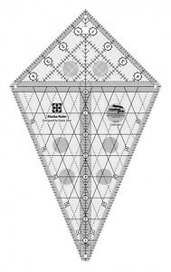 Creative Grids Alaska Ruler kaleidoscope CGRLBQ1 Make 4 different size blocks