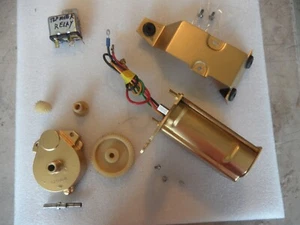 71-78 original Cadillac Eldorado convertible top motor, relay& gears GOLD -great - Picture 1 of 22