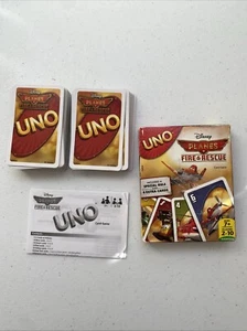Uno Disney Planes Fire and Rescue Card Game 100% Complete Game 2014 - Picture 1 of 8