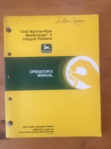 OEM John Deere Bedienungsanleitung 7340 schmalreihige integrierte Pflanzgefäße MaxEmerge 2 - Bild 1 von 5