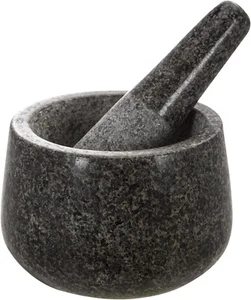Traditional Granite Mortar & Pestle| Crush and Grind Herbs Spices Nuts and Seeds - Picture 1 of 3