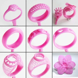 9 piezas Anillo Cera Fundición Patrones Moldes Ceras Perdidas Fundición Corazón Naga Dragon WRB107 - Imagen 1 de 3