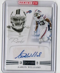 2012 Panini Playbook Aaron Williams RC Auto /299 Bills - Picture 1 of 1