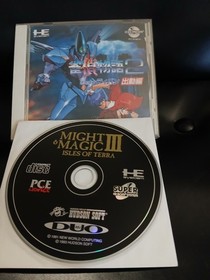 PCE Works Might and Magic III for PC TurboGrafx CD Animation Engine