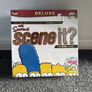 The Simpsons Scene It? DVD Game Deluxe Edition Board Game Checked & Complete new - Picture 1 of 4