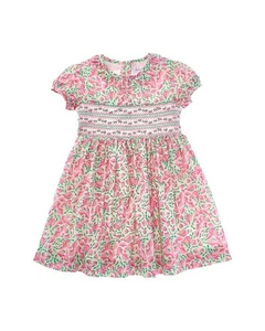 Vestido ajustado floral frondoso de Rachel Riley - Imagen 1 de 4