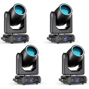 250W LED Moving Head Light RGBW 18Prism Gobo Beam Stage Disco DMX Spot Lighting - Picture 1 of 22