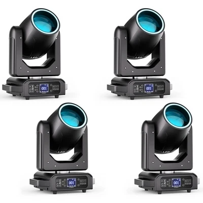 250W LED Moving Head Light RGBW 18Prism Gobo Beam Stage Disco DMX Spot Lighting - Image 1 of 4