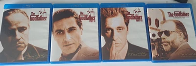 The Godfather Part 1, 2 & 3 Trilogy Blu Ray Set - Francis Ford Coppola - Image 1 of 2