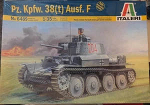 Italeri 1/35 Pz. Kpfw. 38(t) Ausf. F Model Kit 6489 (Brand New) - Picture 1 of 4