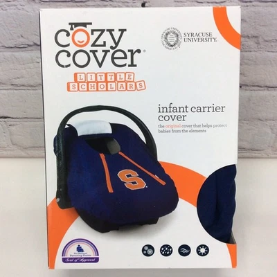 NCAA Syracuse University Cozy Cover Infant Carrier Cover Gameday Tailgating Team - Image 1 of 4