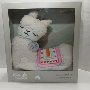 Llama Snuggle Buddy Heat & Hug Microonde Rimovibile Pancia Australia NUOVO Lavabile - Foto 1 di 6