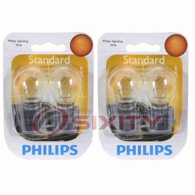 2 pc Philips Cornering Light Bulbs for Lincoln Town Car 1996-2011 Electrical jz - Image 1 of 4