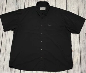 Dixxon Flannel Co Signature Series Bamboo Blend Snap Up Shirt Size 4X Black - Picture 1 of 8